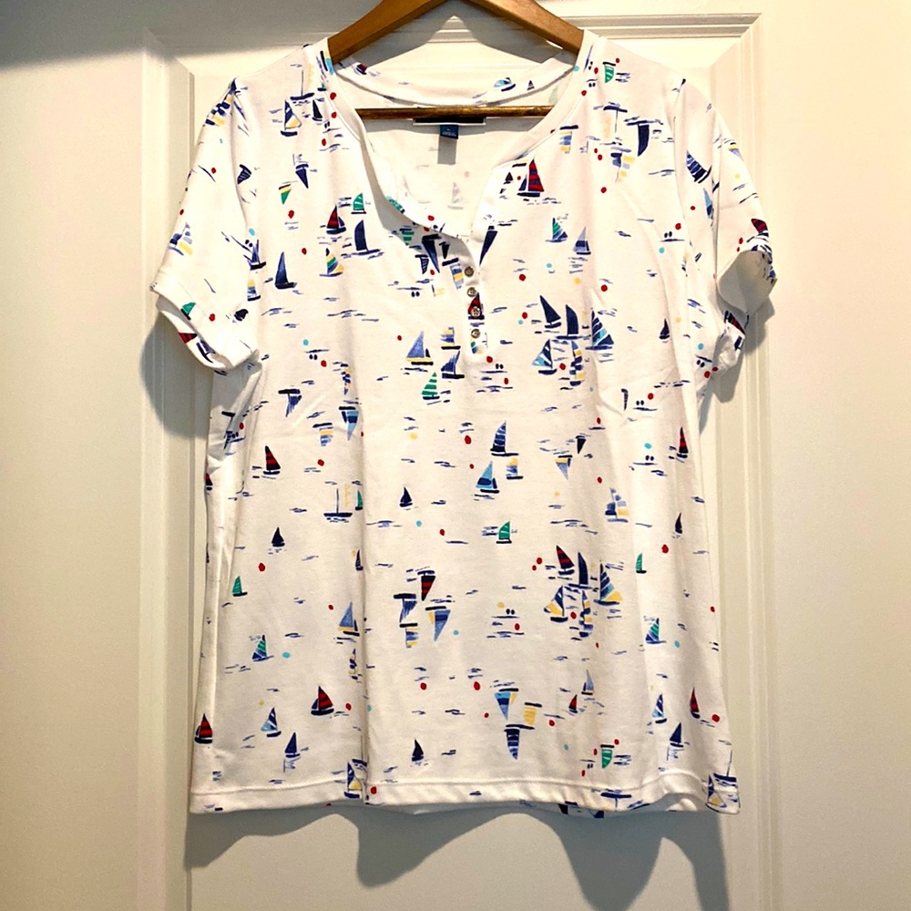 Karen Scott top, L